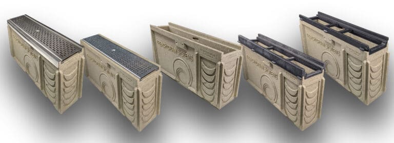 Polymer Concrete Catch Basin with Versatility