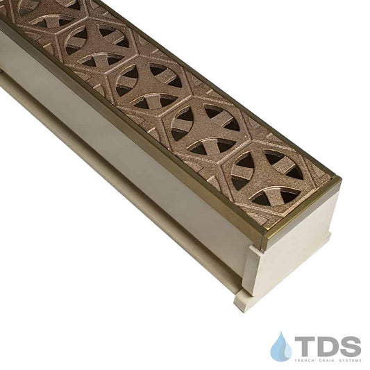 TDS™ 3" MAX Mini w/ Natural Bronze Tardis Grate - Sand Channel
