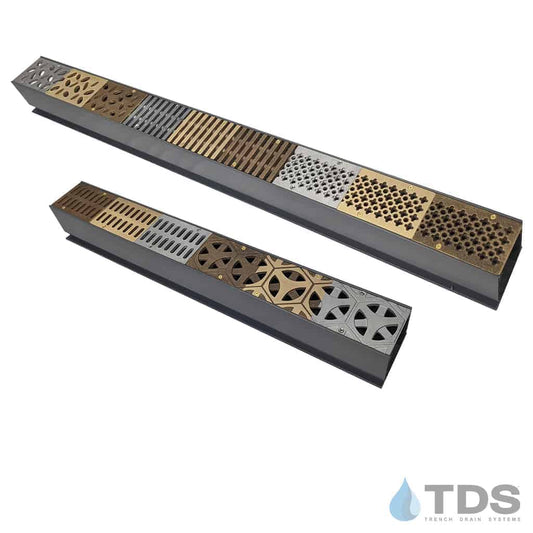 Mini Channel Sample Kit with Bronze and Aluminum Grating