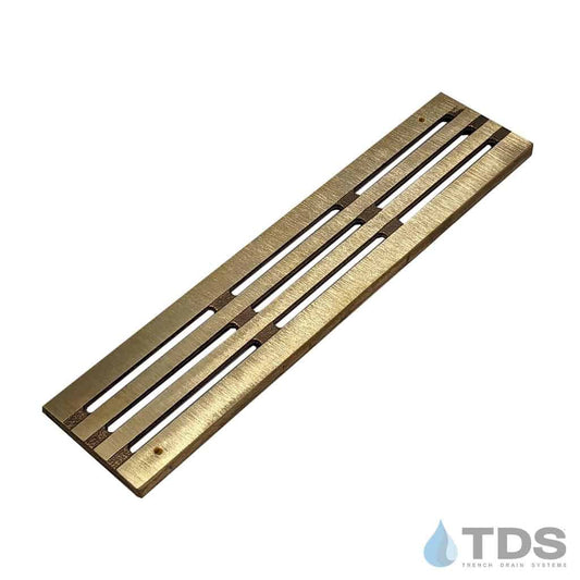 Bronze Age BA-BARS-0312-B Bars Bronze Brushed 3" x 12" Grate