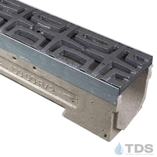 ULMA U100K Drainage Kit with Iron Age Carbochon Grate | Natural