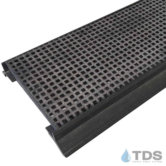 12" Fiberglass Kit w/ Micro Mesh ADA Compliant Grate and WYE Frame - Load Class C