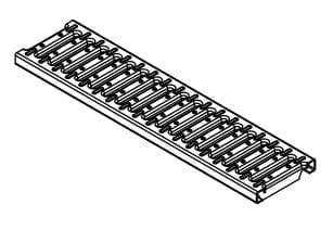 4.8" Reinforced Stainless Steel Slotted