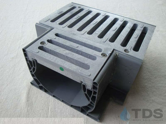 NDS 2371 Tee for NDS Spee-D® Channel - Gray Grate