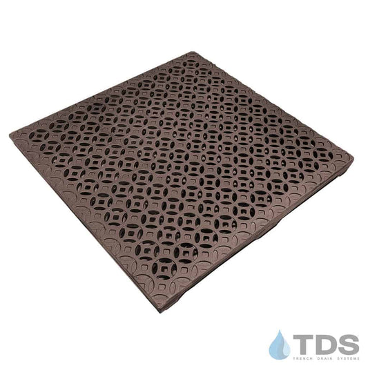 Iron Age IA-INTER-CB24-BF (IX24-24|99FW) Class B Interlaken Cast Iron 24" x 24" Grate - BoOF