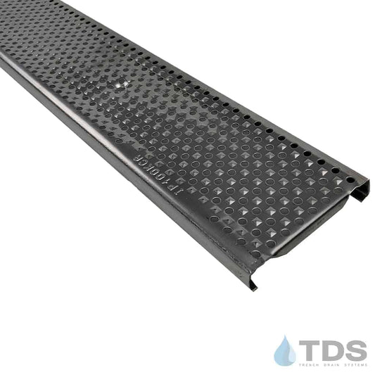 ULMA 440 / IP100KCA Class A Perforated w/Tread Stainless Steel 124mm x 1M Grate