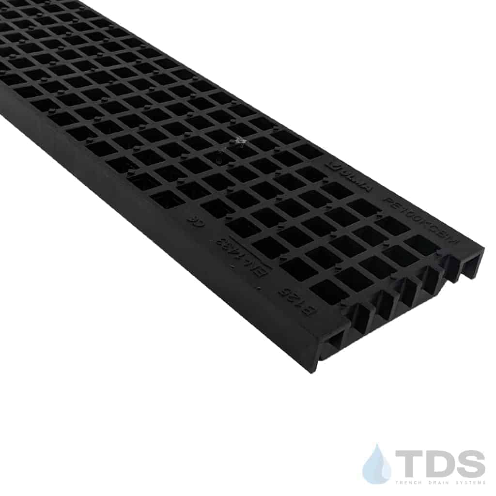 ULMA 497 / PE100KCBM Class B ADA Compliant Mesh HDPE 123mm x 500mm Grate