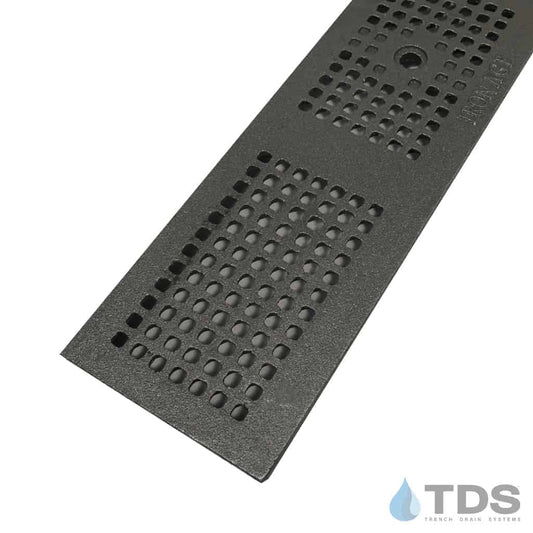 Iron Age IA-BAY-0520-HP Class B Heel-Proof Mission Bay Cast Iron 122mm x 500mm Grate - RAW