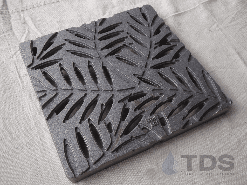 Iron Age IA-LOC-CB12 Class B Locust Cast Iron 12" x 12" Grate - RAW