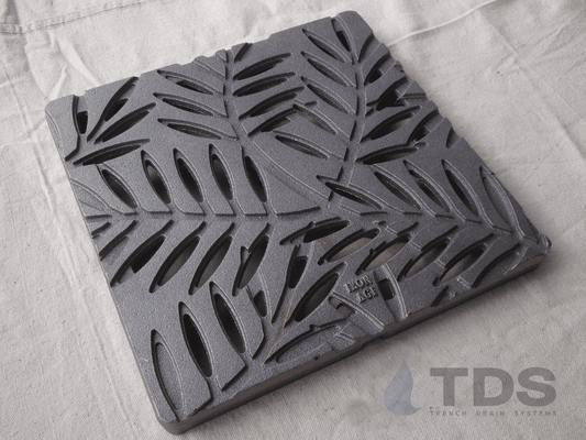 Iron Age IA-LOC-CB12 Class B Locust Cast Iron 12" x 12" Grate - RAW