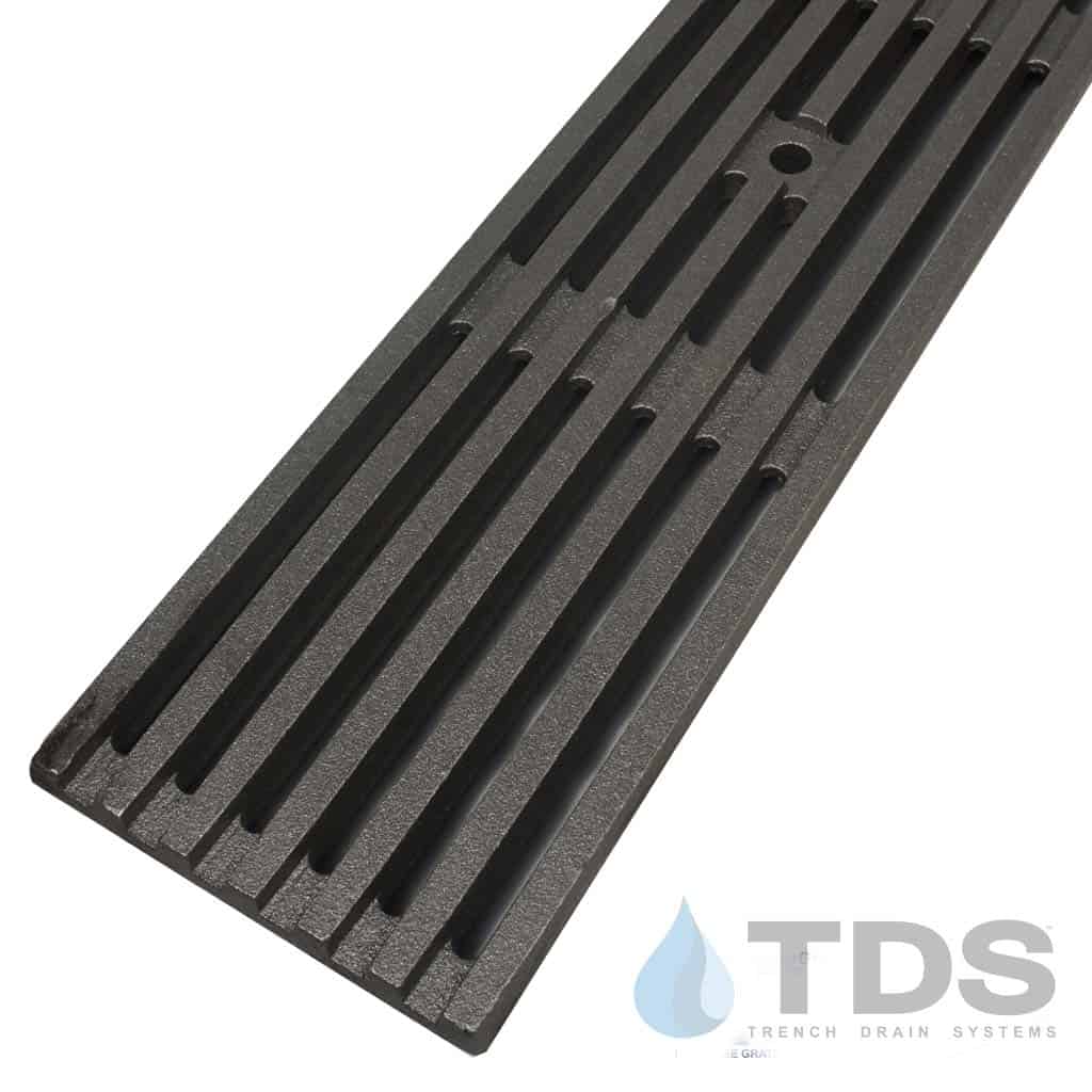 Iron Age IA-QUE-0520-HP Class B Heel-Proof Cast Iron 122mm x 500mm Grate - RAW