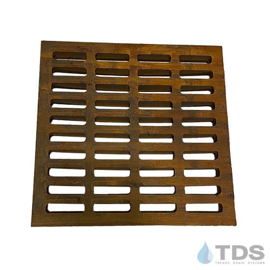 USF 6235 Slotted Ductile Iron 24" X 24" Catch Basin Grate | Load Class D