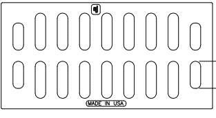 6903M2 Heavy Duty Cast Iron 12″ x 24″ x 2" Grate