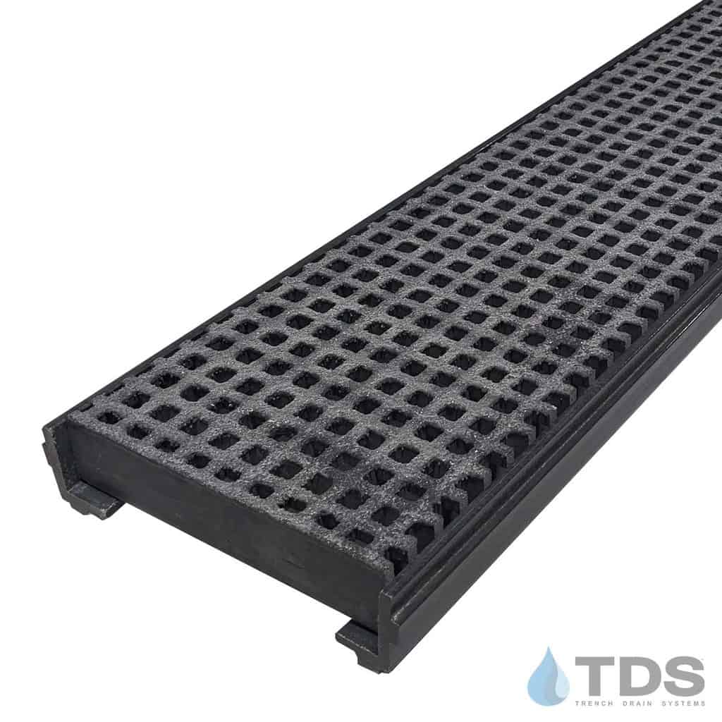 8" Fiberglass Kit w/ Micro Mesh ADA Compliant Grate and EZ Frame - Load Class C