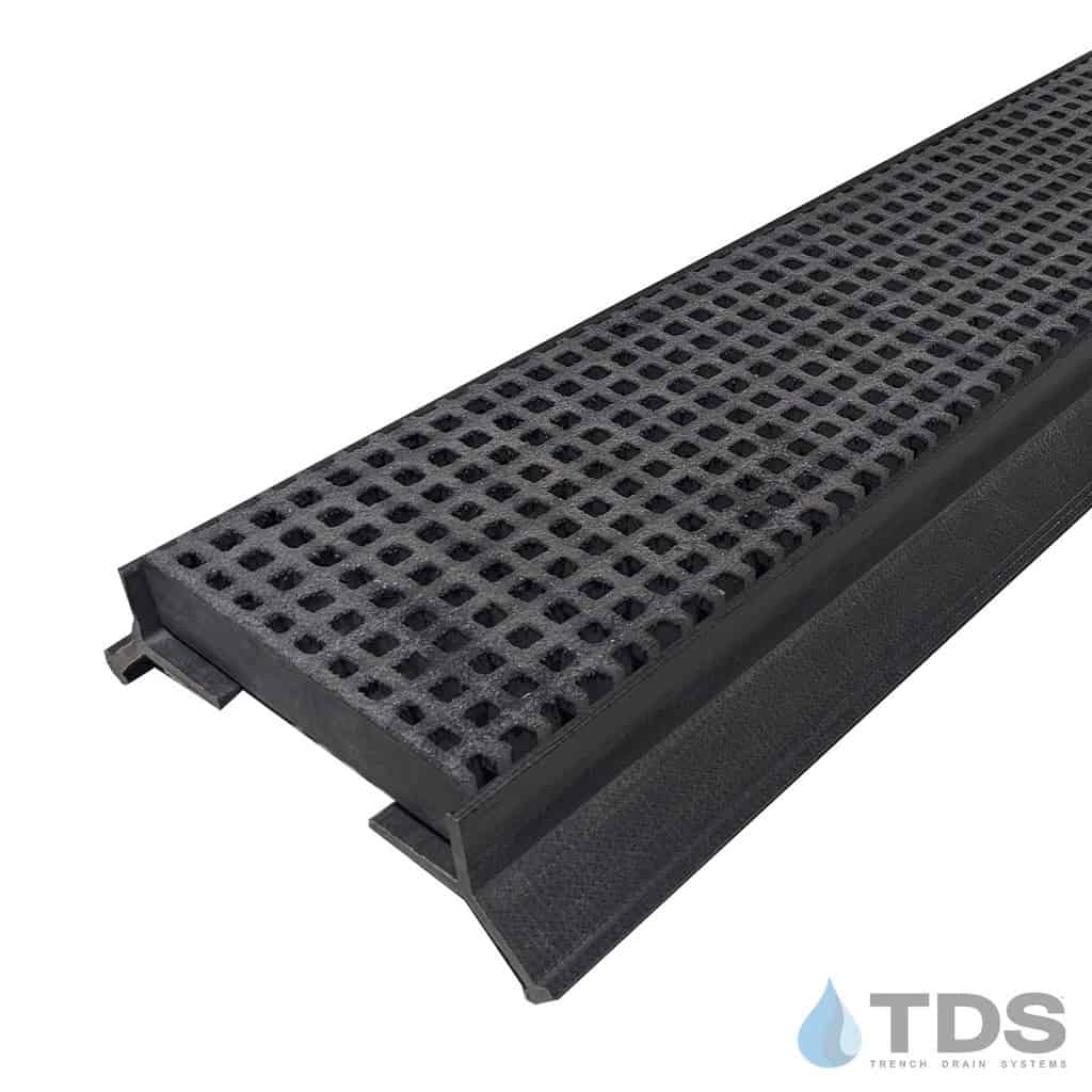 8" Fiberglass Kit w/ Micro Mesh ADA Compliant Grate and WYE Frame - Load Class C