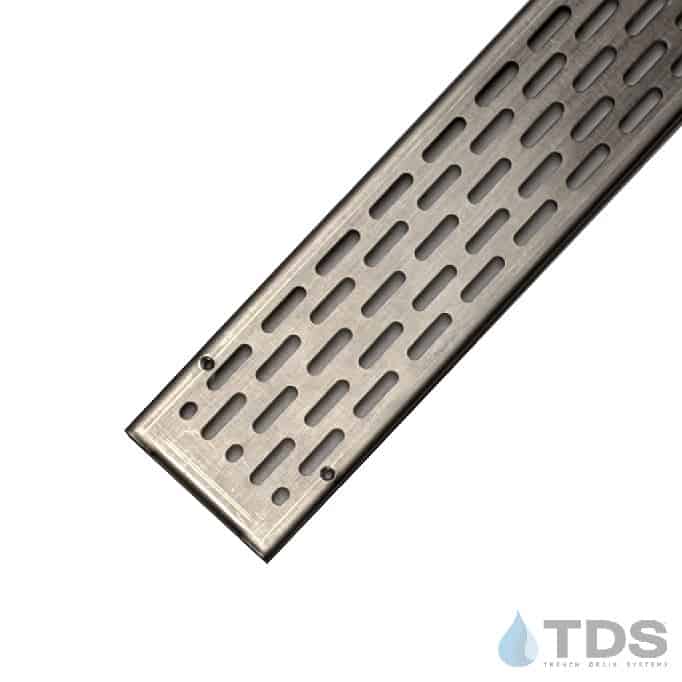 Bronze Age TDS-SLOT-0336-L Slotted 316L Stainless Steel 3″x36″ Grate Load Class B