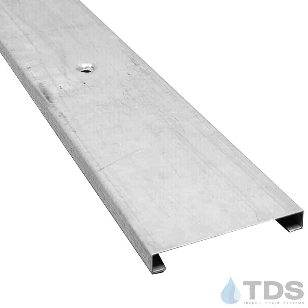 POLYCAST DG0645 ADA Compliant Galvanized Steel Solid 6" x 48" Cover Class A
