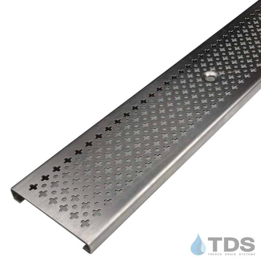 Bronze Age DG0630 CATH 304 Stainless Steel 5.25" x 48" (Nominal) Grate | Class A