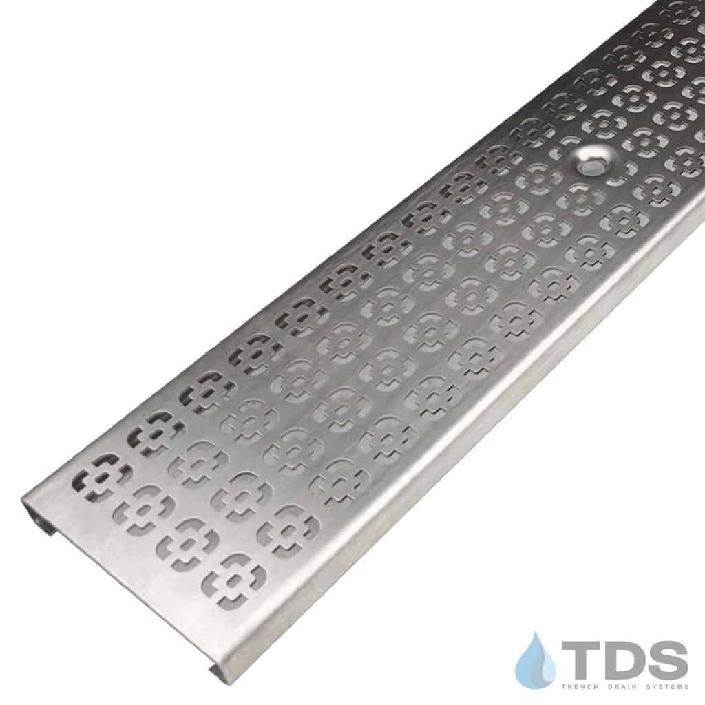 Bronze Age DG0633H DECO 304 Stainless Steel 5.25" x 24" (Nominal) Grate | Class A