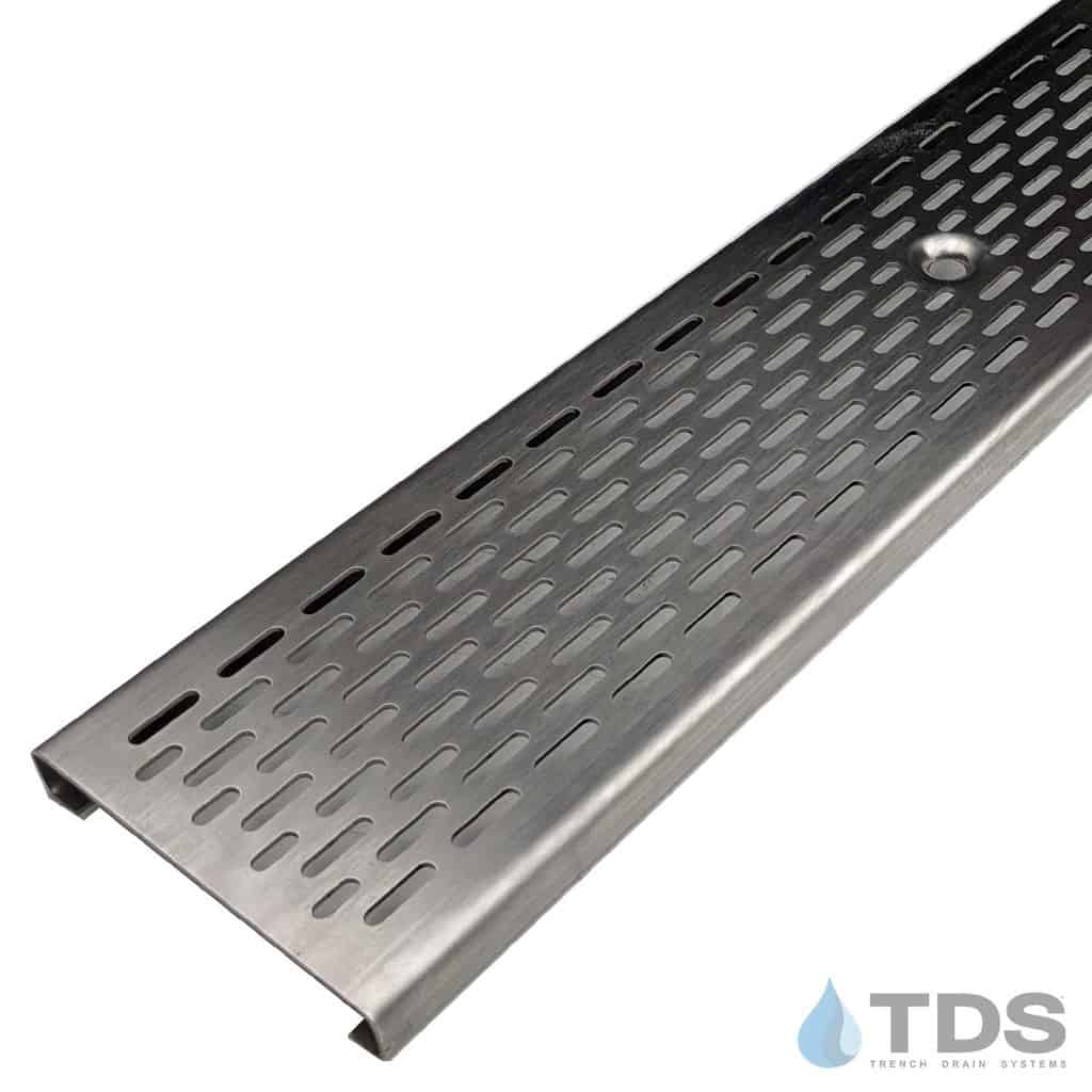 Bronze Age DG0631 SLOT 304 Stainless Steel 5.25" x 48" (Nominal) Grate | Class A