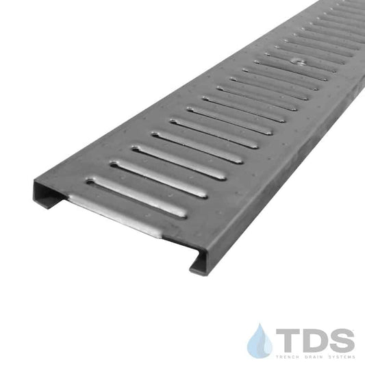 POLYCAST DG0647H Class A Slotted Stainless Steel 6" x 24" Grate