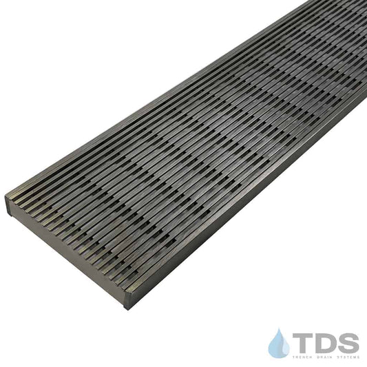 TDS DG0655H-SPA Class B ADA Compliant Wedge Wire Stainless Steel 6" x 24" Grate