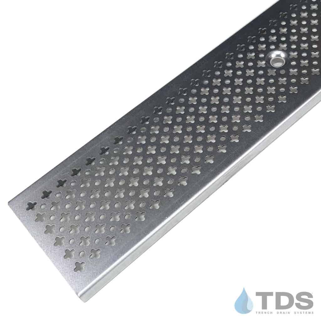 Bronze Age DG0620 CATH Galvanized Steel 5.25" x 48" Grate | Class A