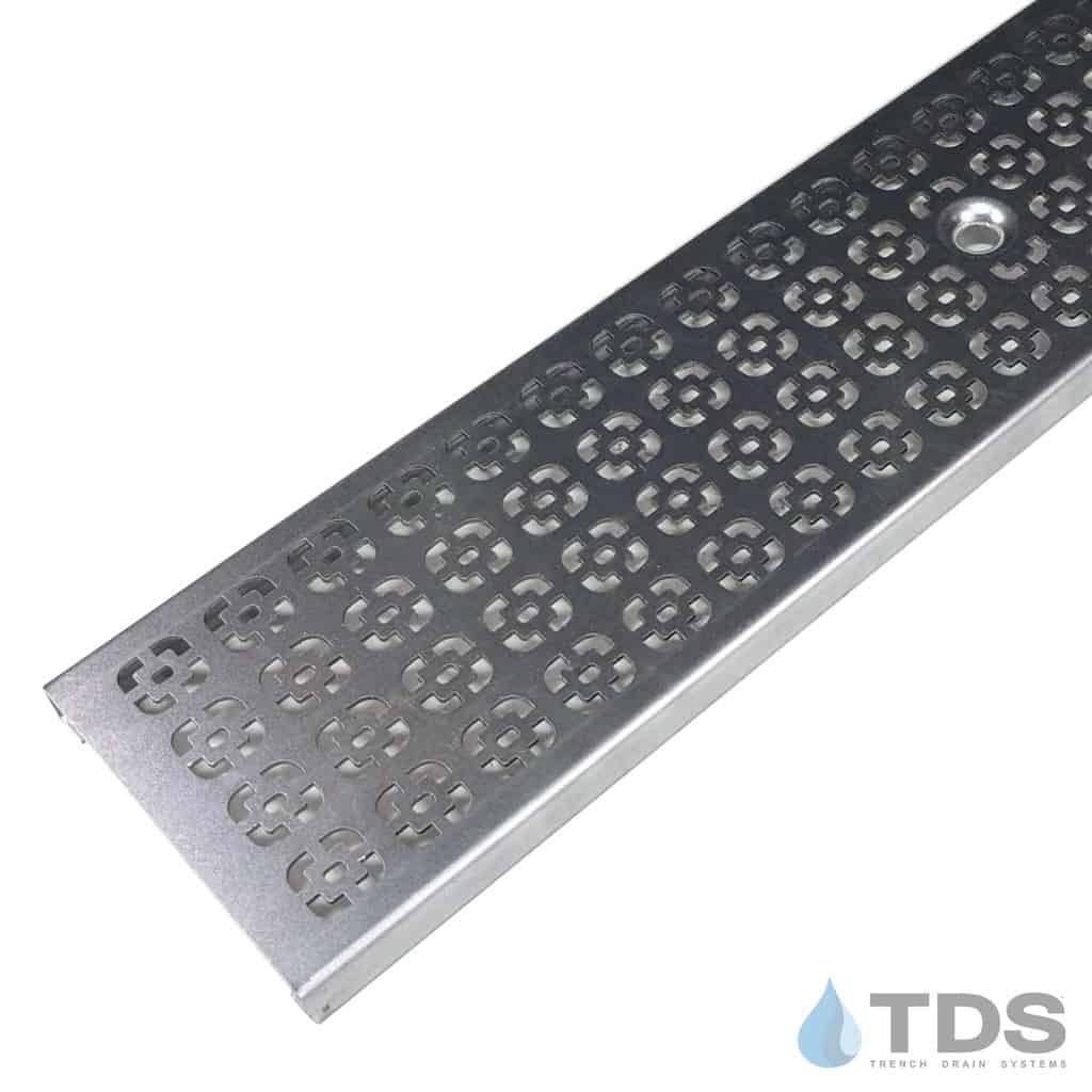 Bronze Age DG0623 DECO Galvanized Steel 5.25" x 48" Grate | Class A