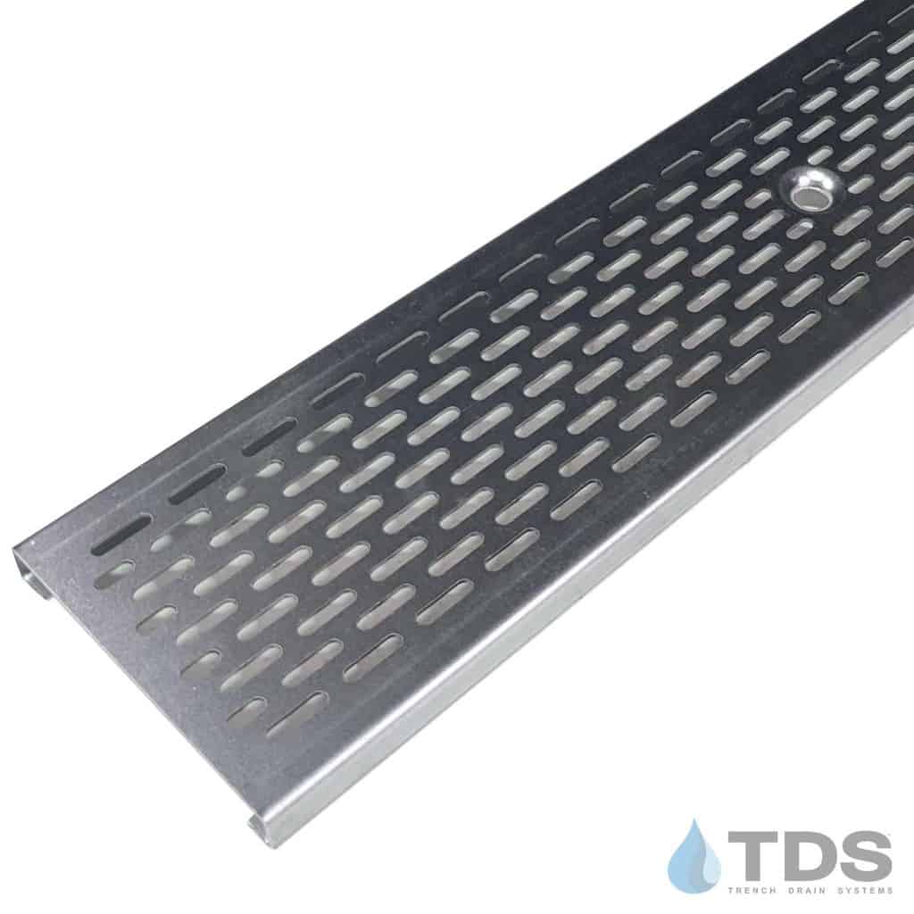 Bronze Age DG0621 SLOT Galvanized Steel 5.25" x 48"Grate | Class A