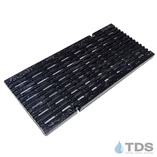 POLYCAST® DG0685HD Transverse Slotted Ductile Iron Catch Basin Grate | Load Class E