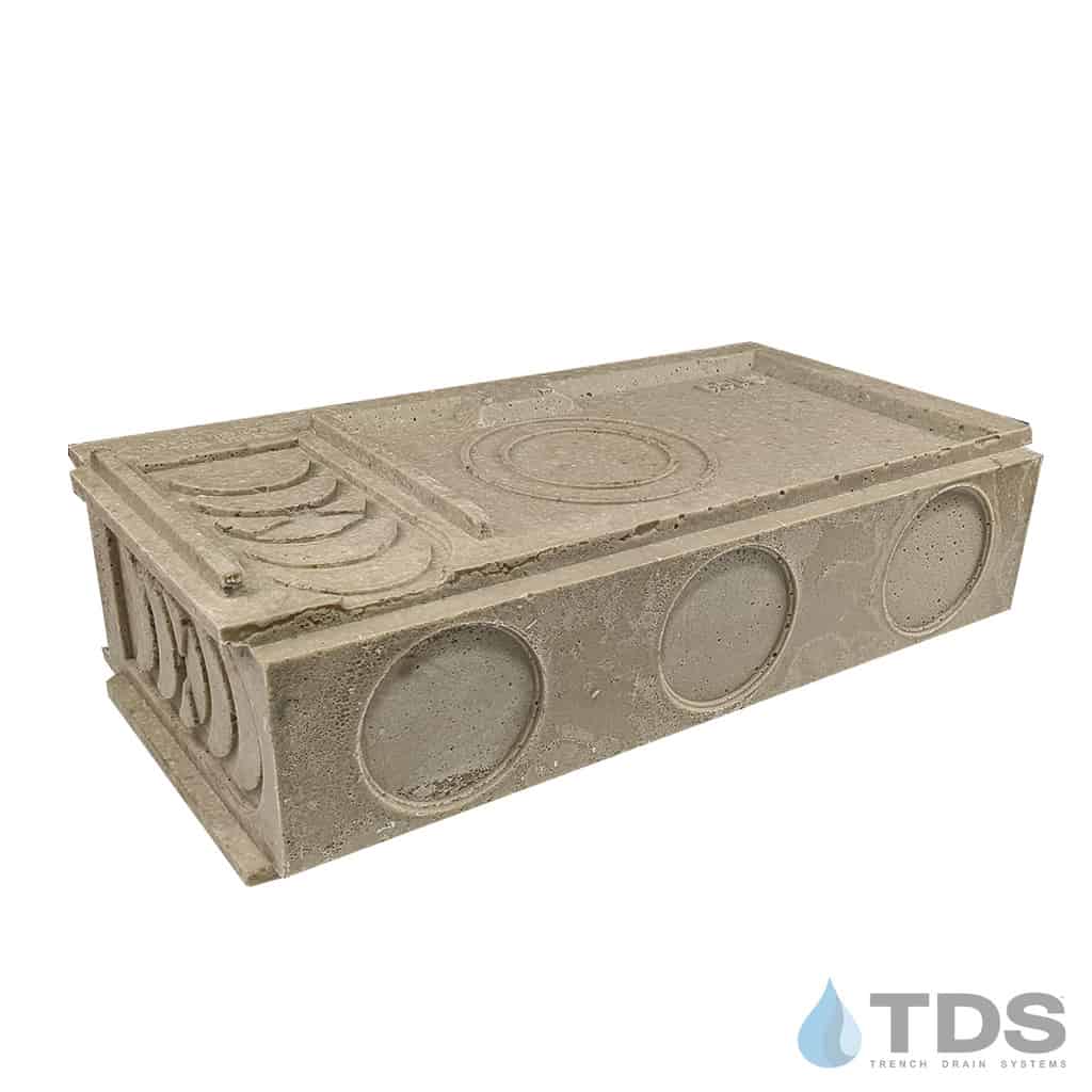 TP0650S (Shallow) Catch Basin Kit w/ DG0631RH & Stainless Edge for POLYCAST®