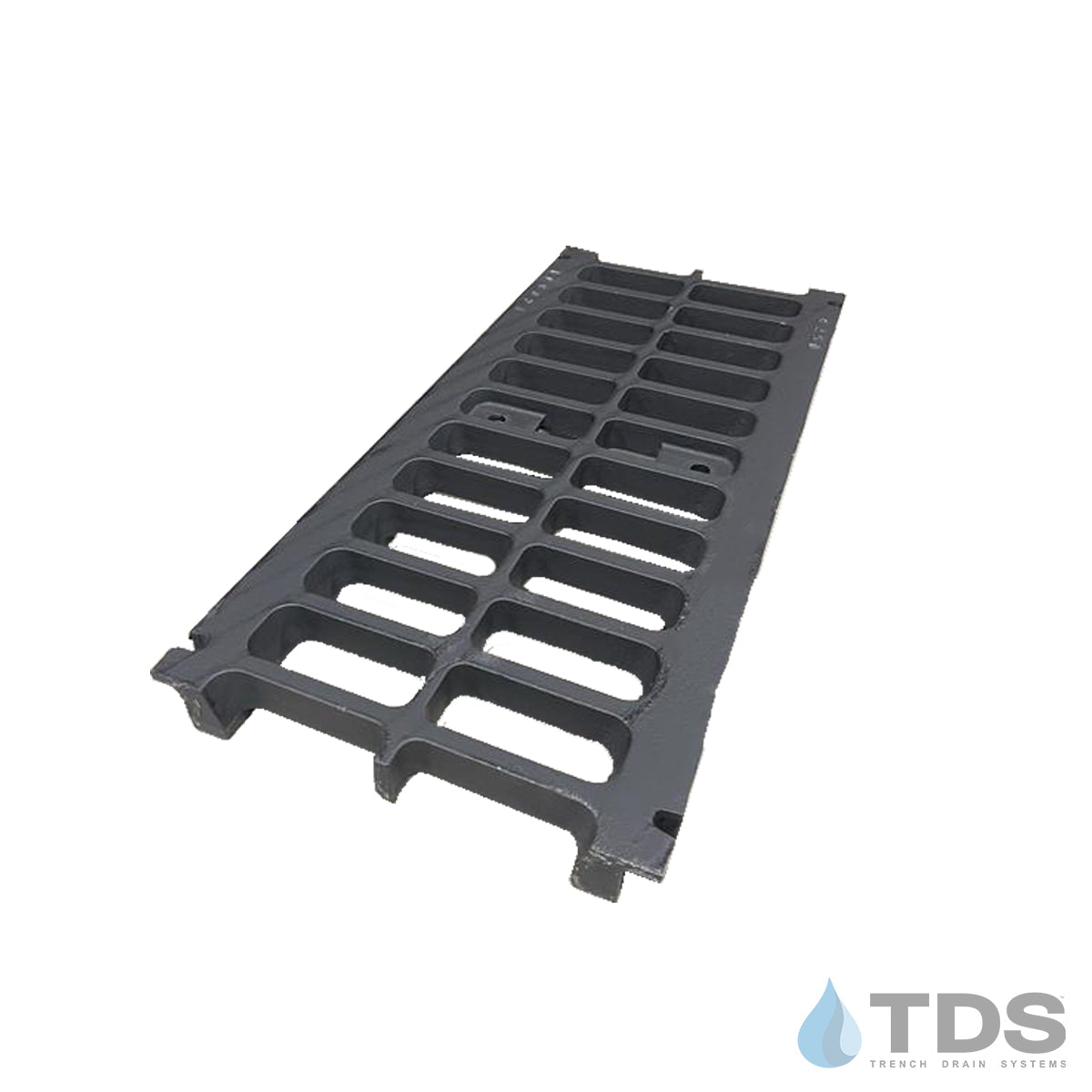 Trench•Era™ FP Series Drain System w/DG0841 10" Wide Class C Grate - HD Stainless Frame