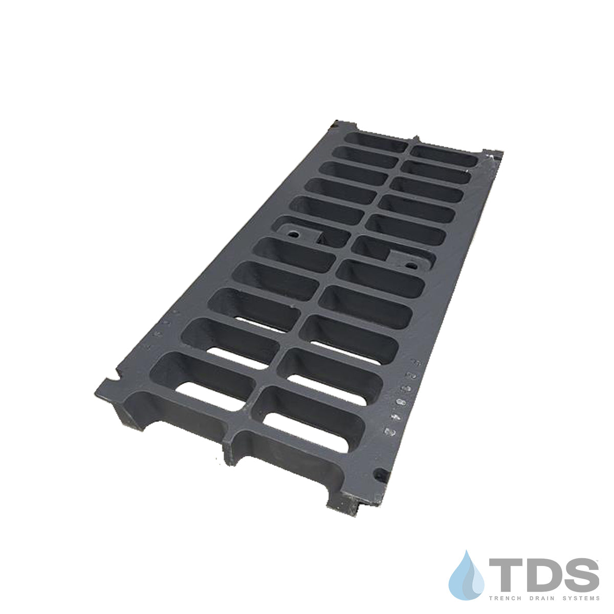 Trench•Era™ FP Series Drain System w/DG0842 10" Wide Class E Grate - HD Stainless Frame