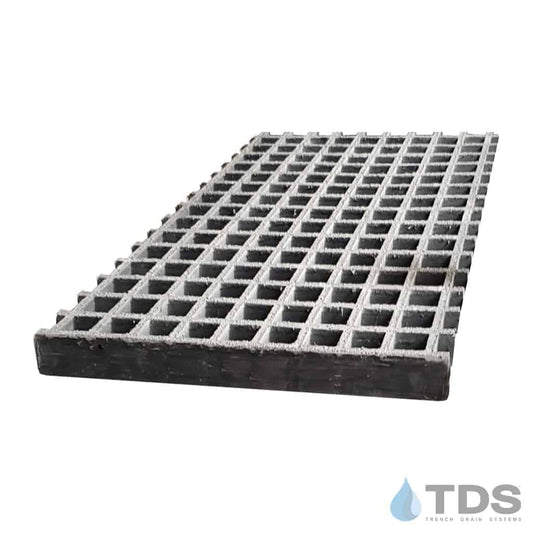 TDS FG1245 Class A 1.5" Sq. Mesh Fiberglass 14" x 48" Grate