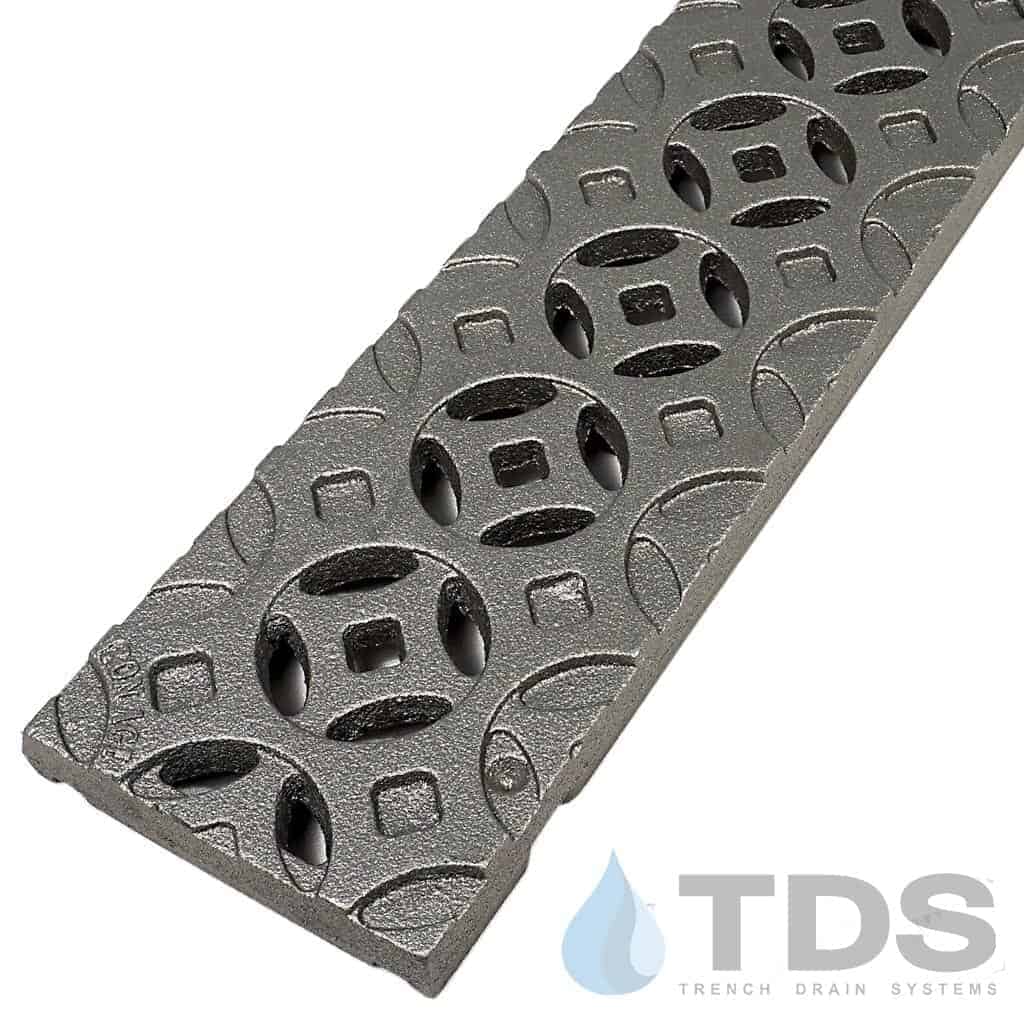 Iron Age IA-INTER-0418 Class B Interlaken Cast Iron 4" x 18" Grate - RAW