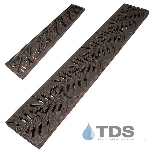 Iron Age IA-LOC-0424-HP-BF Class B Locust Cast Iron 4" x 24" Grate - BoOF