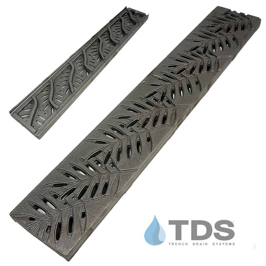 Iron Age IA-LOC-0424-HP Class B Locust Cast Iron 4" x 24" Grate - Raw