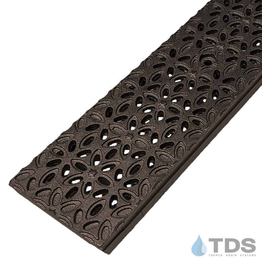 Iron Age IA-ANISE-0520-HP-BF Class B Cast Iron 5x20 Heel Proof ADA Compliant Grate - BoOF