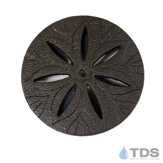Iron Age IA-ANISE-4D-BF Class B Anise Cast Iron 4" Dia. Grate - BoOF