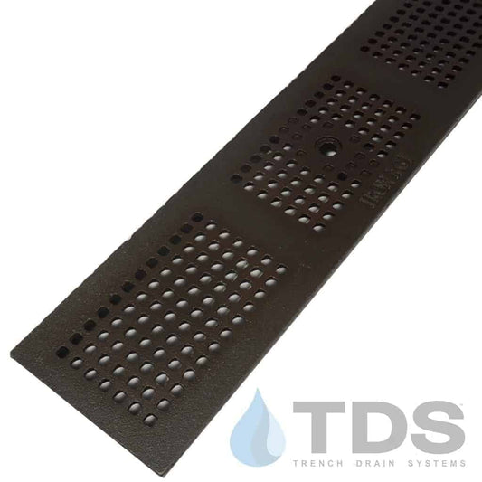 Iron Age IA-BAY-0520-HP-BF Class B Heel-Proof Mission Bay Cast Iron 5x20 (Nominal) Grate - BoOF
