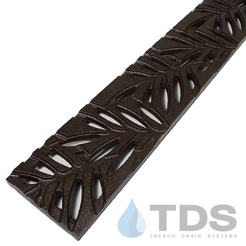 Iron Age IA-LOC-0424-BF Class B Locust Cast Iron 4" x 24" Grate - BoOF