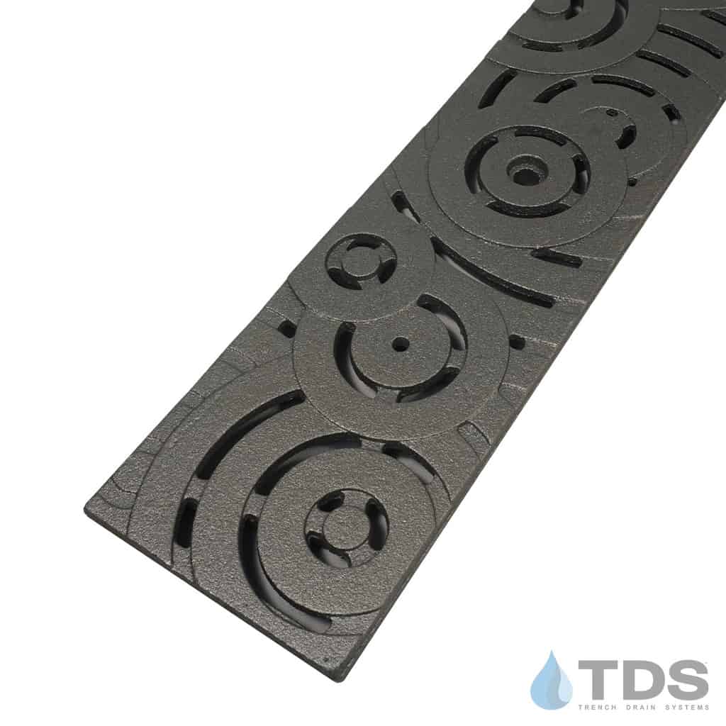 Iron Age IA-OBLIO-0520-HP Class B OBLIO Heelproof Cast Iron 122mm x 500mm Grate - RAW