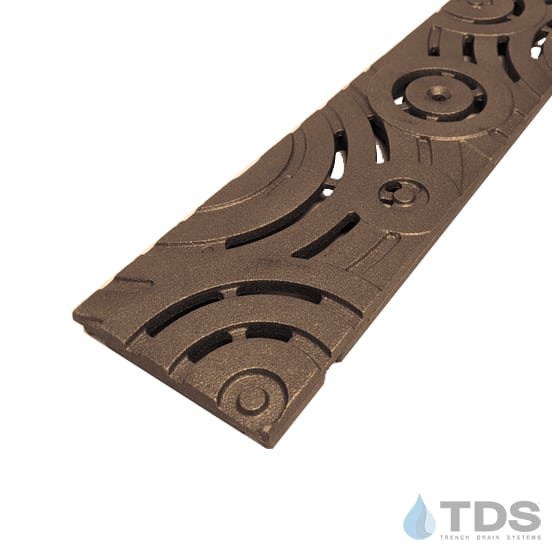 Iron Age IA-OBLIO-0418-HP-BF Heel-Proof OBLIO Cast Iron 4" x 18" Grate - BoOF