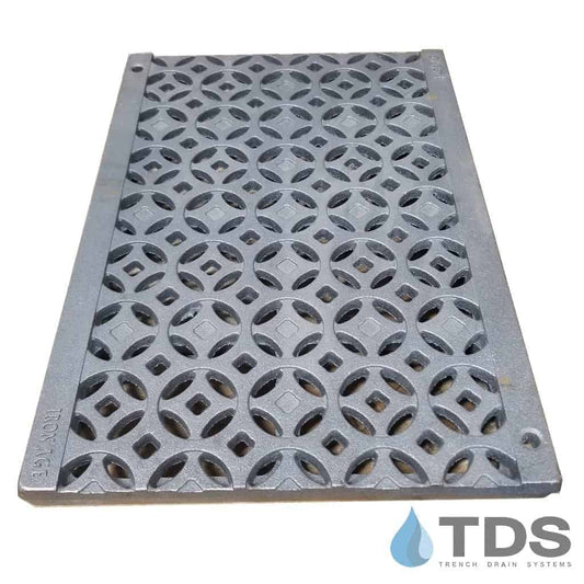 Iron Age IA-INTER-1217 Class B Interlaken Cast Iron 12" x 17" Grate - RAW