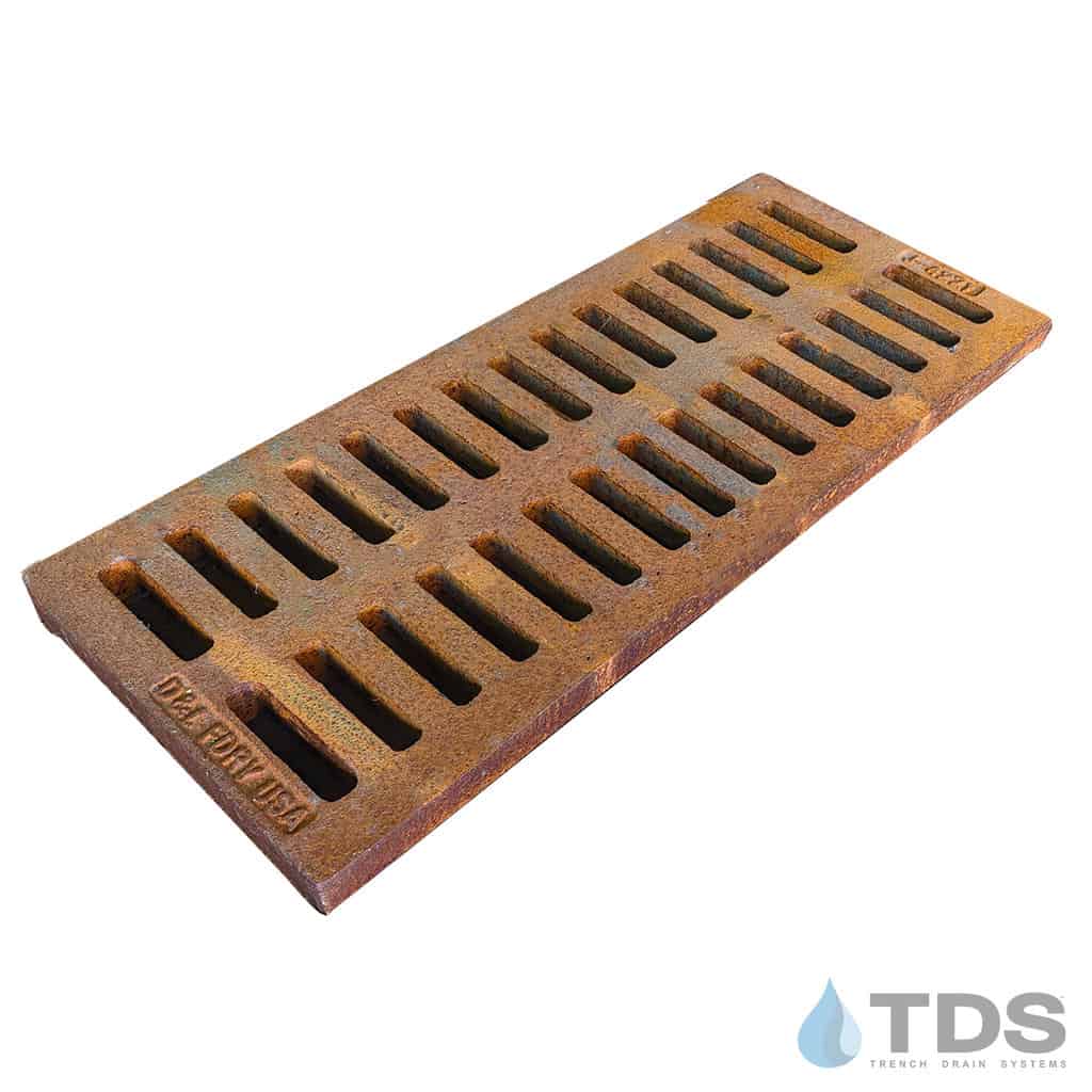 J-4221-01 Heavy Duty Cast Iron 10" x 24" x 1.5" Grate | D&L Foundry