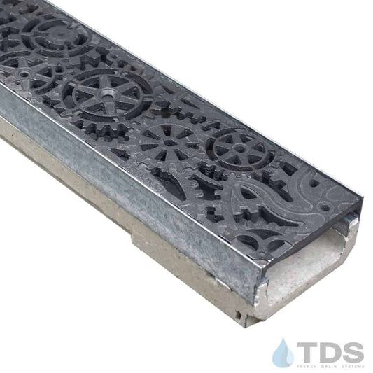 ULMA M100K Drainage Kit w/Iron Age Dynamo Grate | Natural