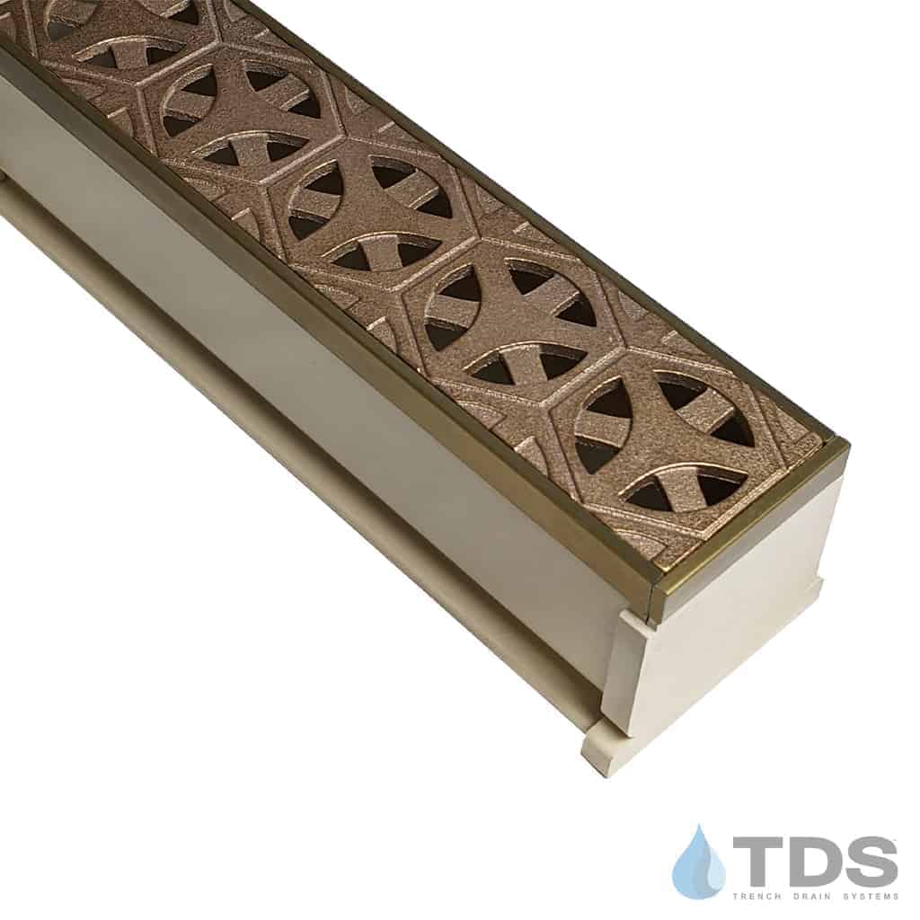 TDS™ 3" MAX Mini w/ Natural Bronze Tardis Grate - Sand Channel