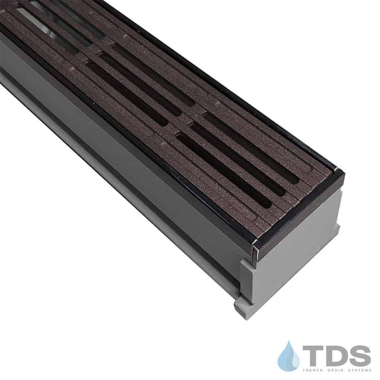 TDS™ 3" MAX Mini w/ Iron Age Que BoOF Grates - Grey Channel