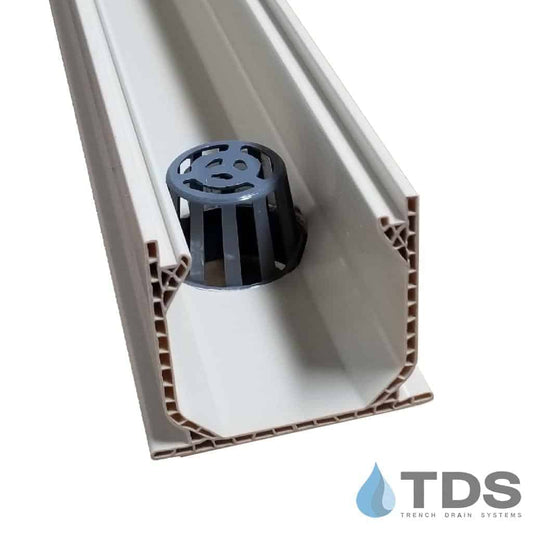NDS 550 Mini Channel 3″ x 36″ with Bottom Outlet – SAND