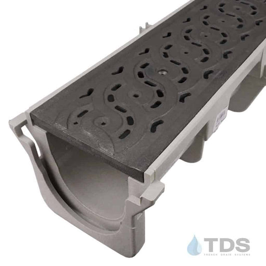 NDS Dura Slope Kit with DS-601-BF Cast Iron Weave Grate - BoOF